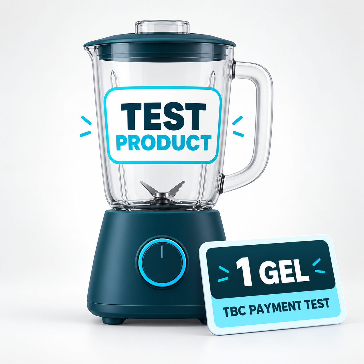 1 GEL TBC payment test product