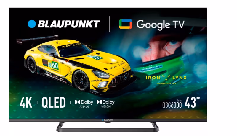 ტელევიზორი BLAUPUNKT  QLED 43"  Google TV