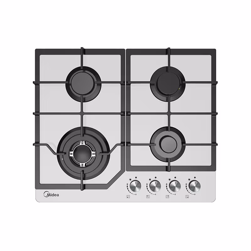 MIDEA MG684TGW გაზქურის ზედაპირი