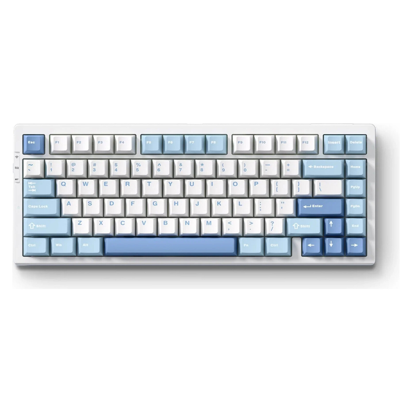 Keyboard MCHOSE G75 Pro G75-4A, 75%, Cabbage Tofu Switch V2, 2.4GHz/BT/Type-C, RGB, Hot-swap, Blue