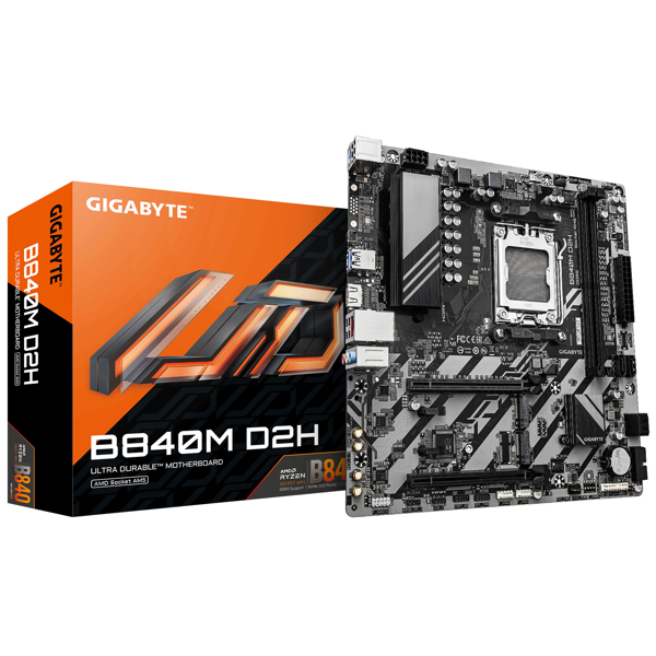 Motherboard GIGABYTE B840M D2H sAM5 B840 2xDDR5 M.2 HDMI mATX
