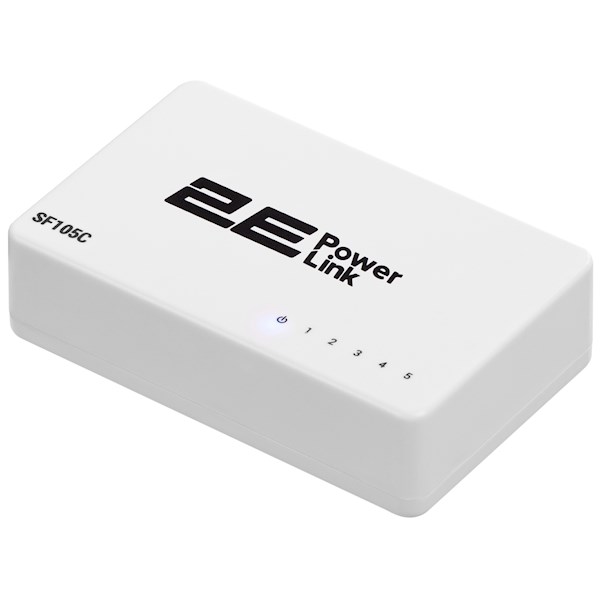 Switch 2E PowerLink Switch SF105C 5xFE, Unmanaged