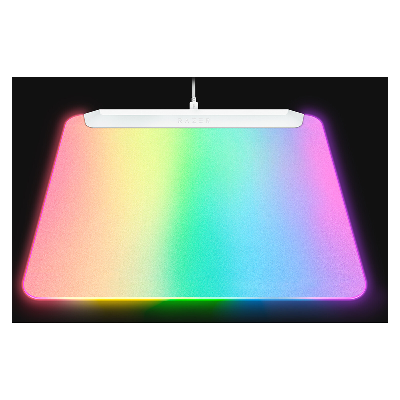 Mouse Pad Razer Firefly V2 Pro White RZ02-04920200-R3M1, RGB 15 Zones, USB 2.0 Port, 360x278x4.6mm