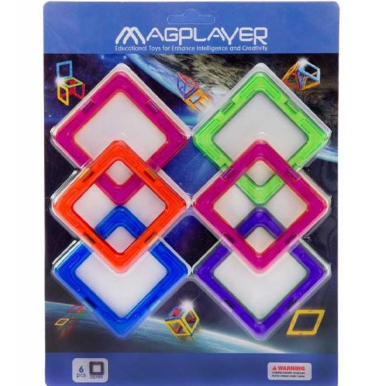 Building set Magplayer Additional set of 6 e. MPC-6