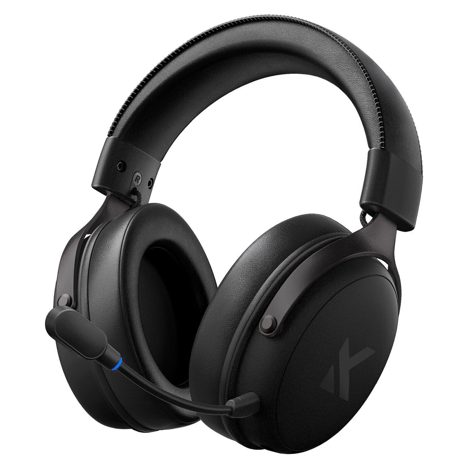 Headset MCHOSE V9 Pro HW-V9-2 Wireless Gaming Headset, 2.4GHz/BT/Type-C, 7.1, 53mm, 2000mAh, Steel Black