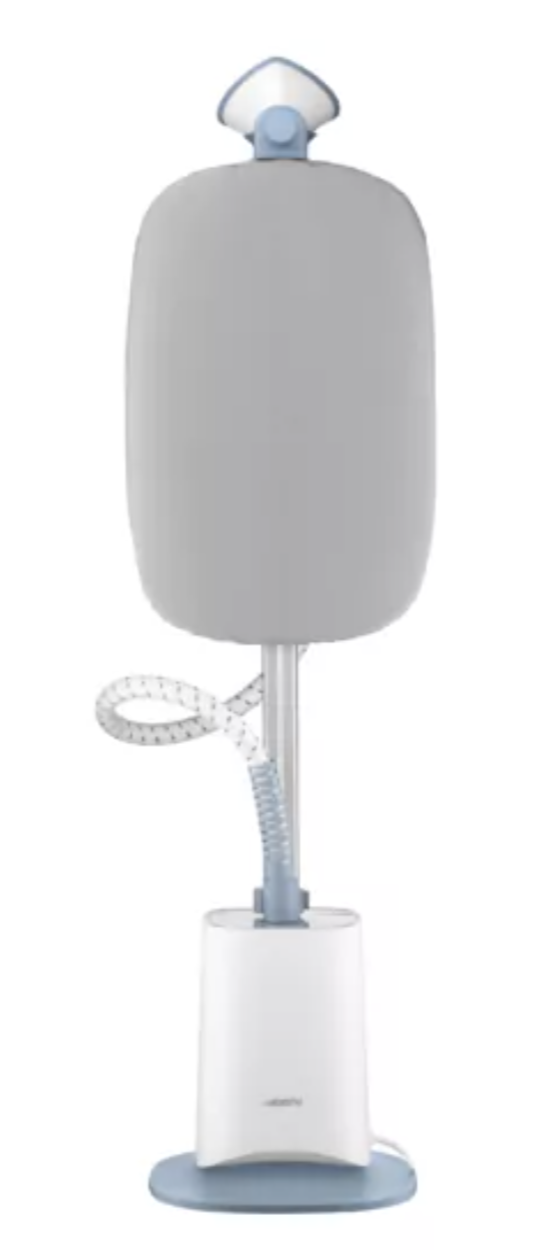 ორთქლის უთო Ardesto steamer vertical IR-S18B, 1800W, 1800ml, board, inox soleplate, white+gray