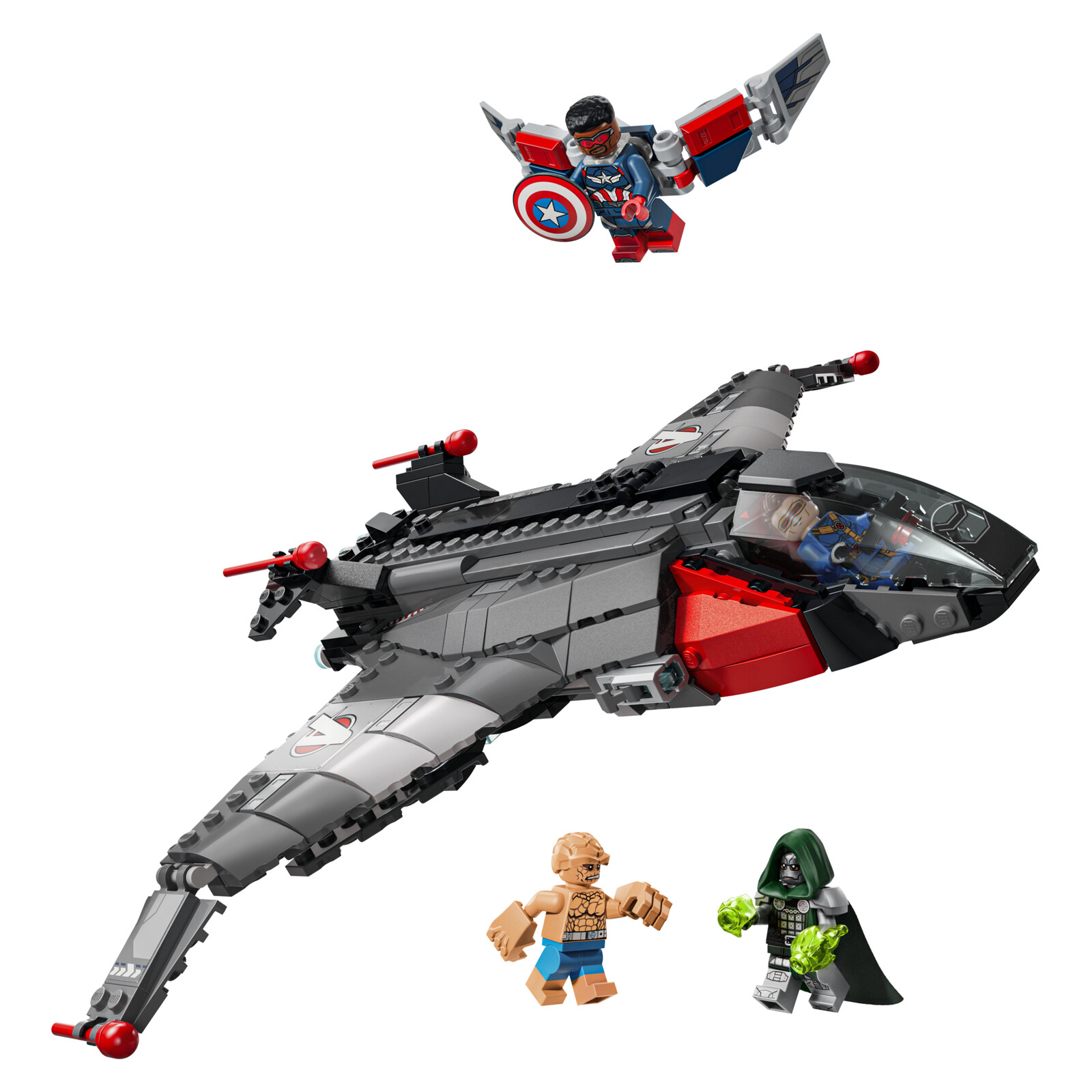 LEGO Building set Marvel Avengers: Doomsday Quinjet 76347