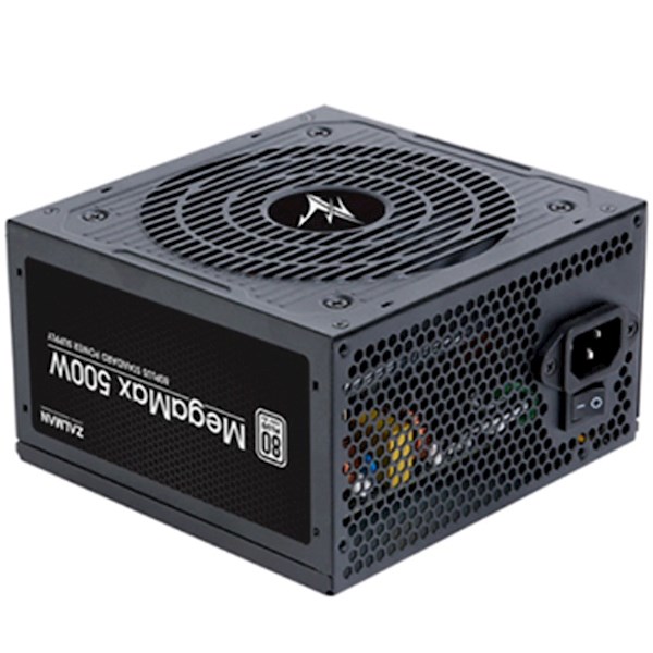 კვების ბლოკი Zalman ZM500-TXII Power supply (500W) 80Plus White 230V EU, KR.