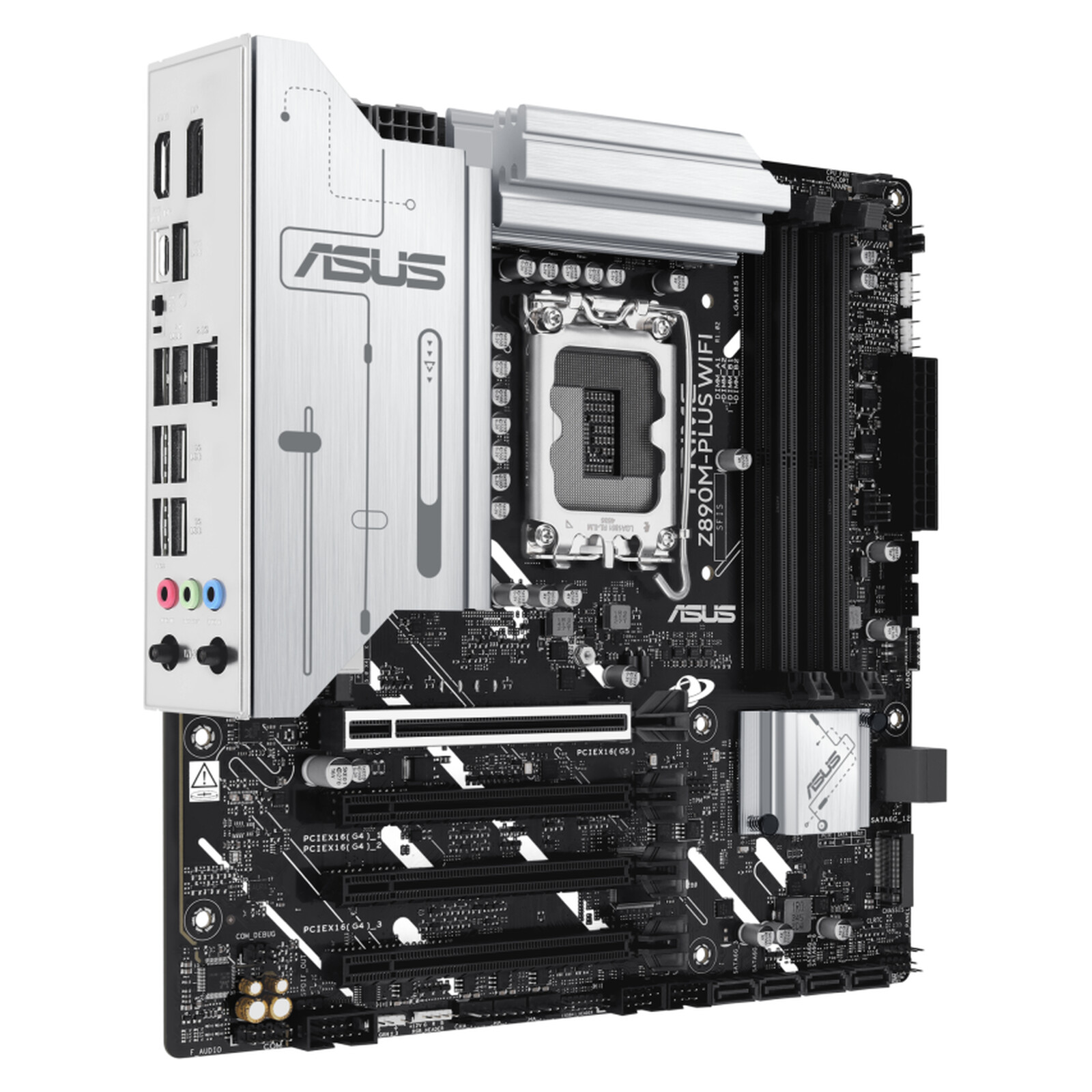 Motherboard Asus PRIME Z890M-PLUS WIFI 90MB1J80-M0EAY0 LGA1851 Z890 4xDDR5 3xM.2 HDMI DP Wi-Fi 7 BT 5.4 mATX