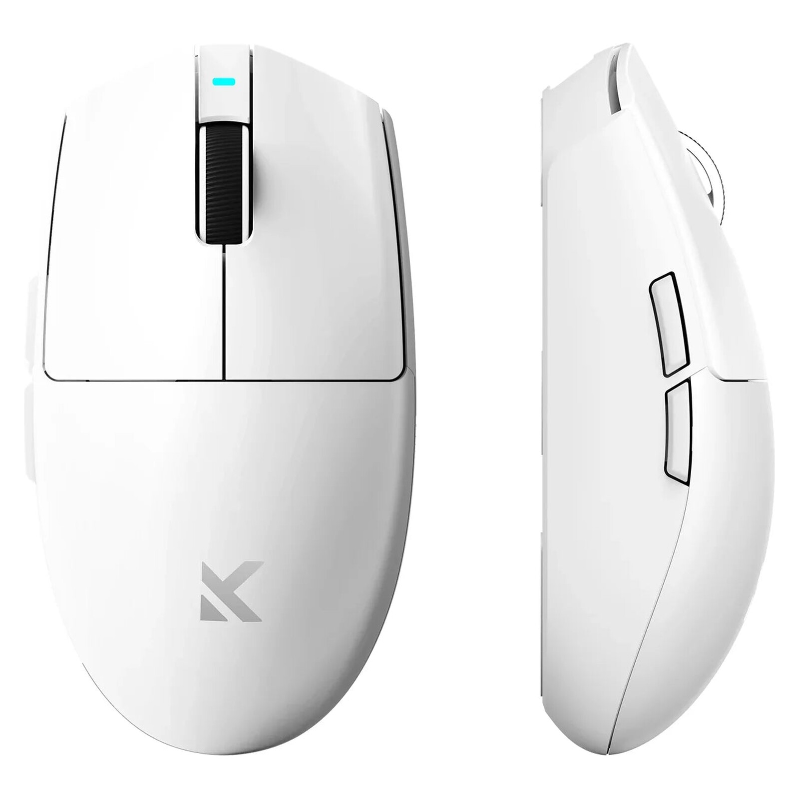 Mouse MCHOSE G3 V2 HW-G3V2-4, Wireless, USB-C/2.4GHz/Bluetooth 5.0, PAW3311, 12000 DPI, 59 g, White