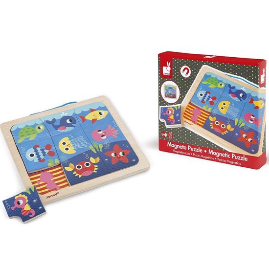მაგნიტური ფაზლი Janod Magnetic puzzle J08181