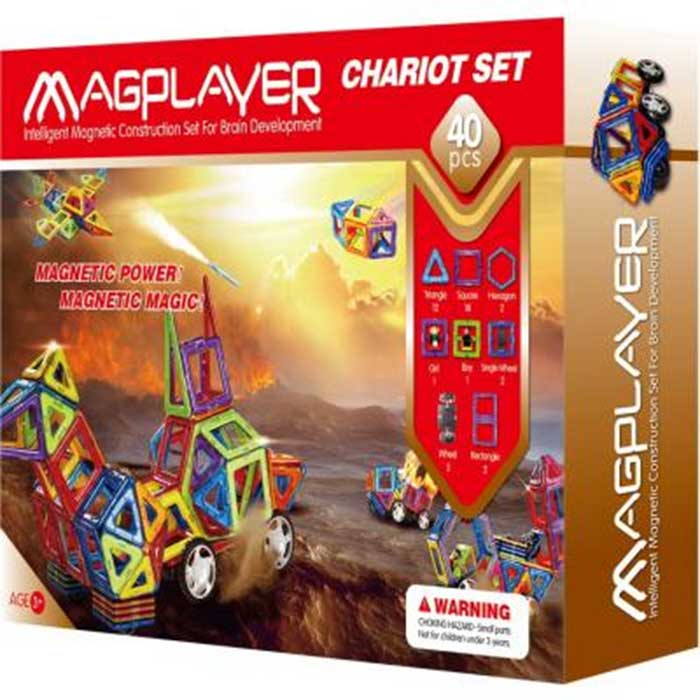 Building set MagPlayer MPB-40