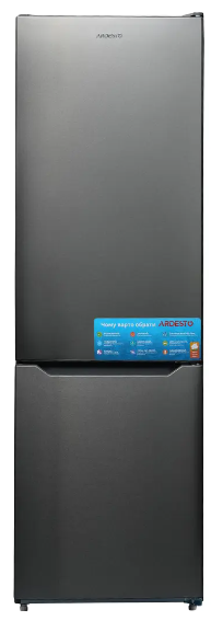 მაცივარი Ardesto DNF-M295X188 refrigerator 295 L, class A+, silver