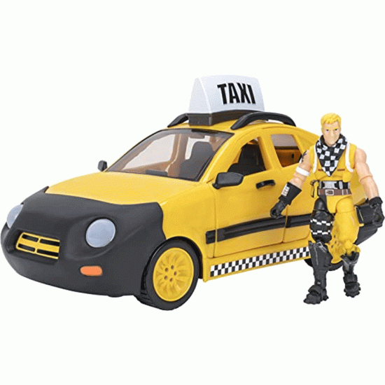 სათამაშო ტაქსის მანქანა FORTNITE JOY RIDE TAXI VEHICLE FNT0817