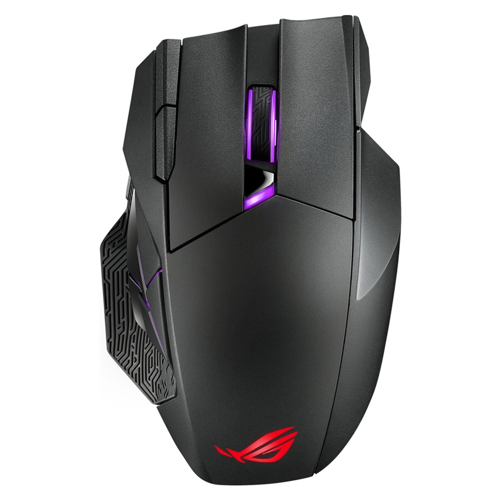 Mouse ASUS ROG Spatha X 90MP0220-BMUA00 Wireless Gaming Mouse, 19000 dpi, 12 Buttons, RF 2.4GHz/USB, Black