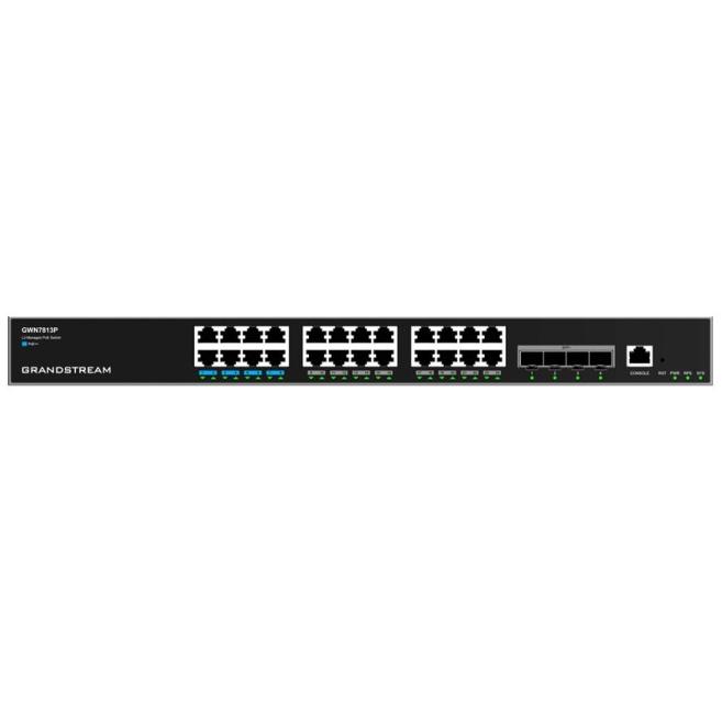 ქსელური კომუტატორი Grandstream GWN7813P 360W PoE
