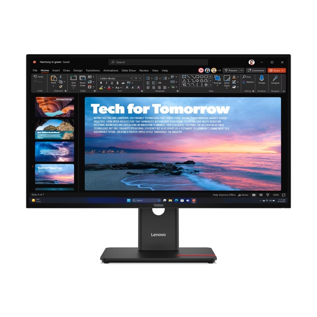მონიტორი Lenovo PCG ThinkVision 2560x1440 100W 27" RJ45