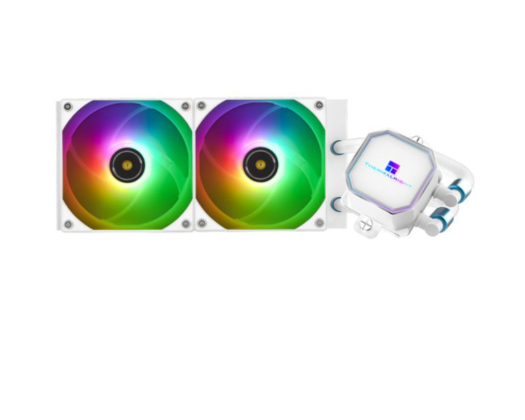 THERMALRIGHT Frozen Prism 240 WHITE ARGB — უნივერსალური CPU ქულერი