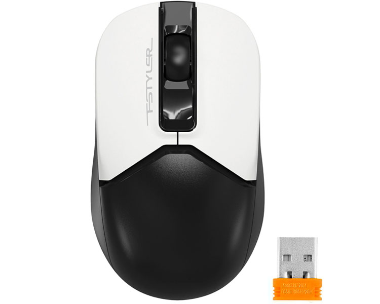 მაუსი A4Tech Fstyler FG12S Wireless Mouse Panda