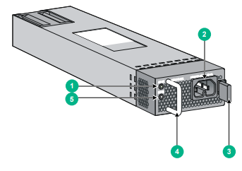 კვების ადაპტერი H3C 0231A7GD 1110W PoE
