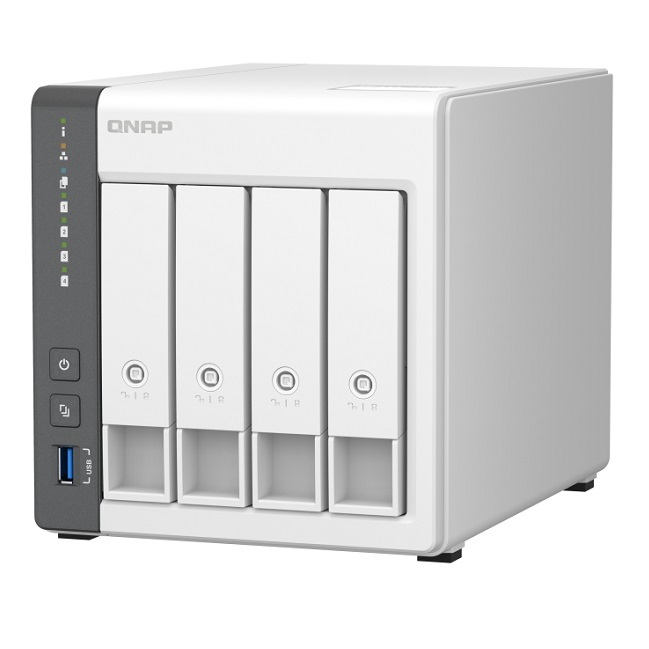 ქსელური საცავი QNAP TS-433-4G 2.0GHz 6Gb 4GB 3.5" 2.5" USB3.2 USB2.0