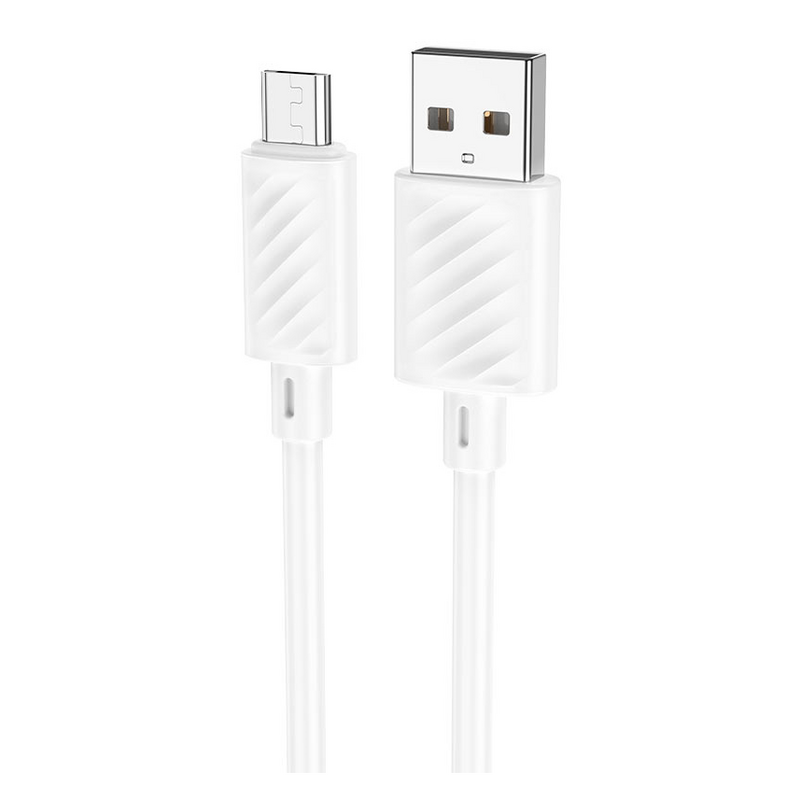 Cable HOCO USB To Micro USB “X88 Gratified” White — image 1