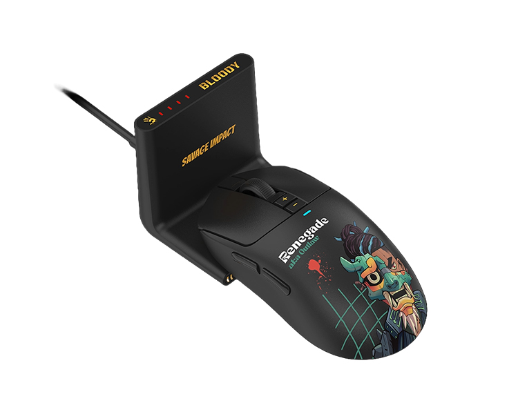 მაუსი უსადენო A4Tech Bloody R72 Ultra Duo Dual Mode Wireless