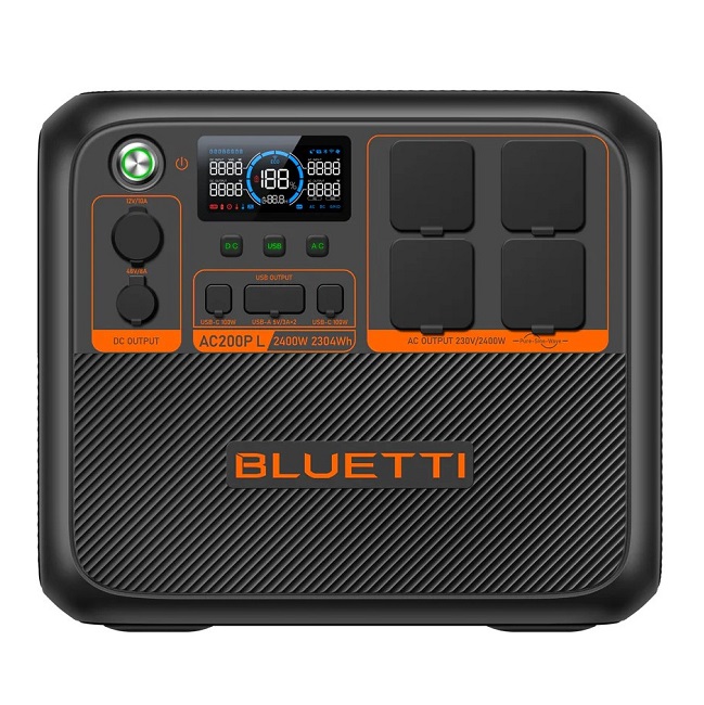 პორტატიული ელექტროსადგური Bluetti AC200PL 2400W 2304Wh
