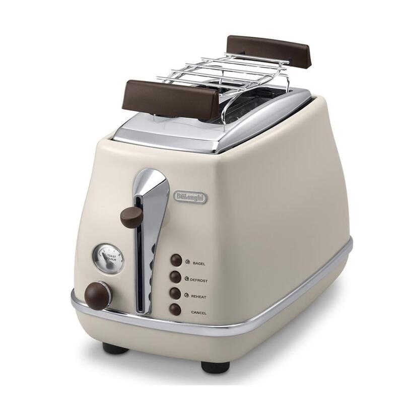 Toaster DeLonghi Icona Vintage Cream CTOV2103.BG