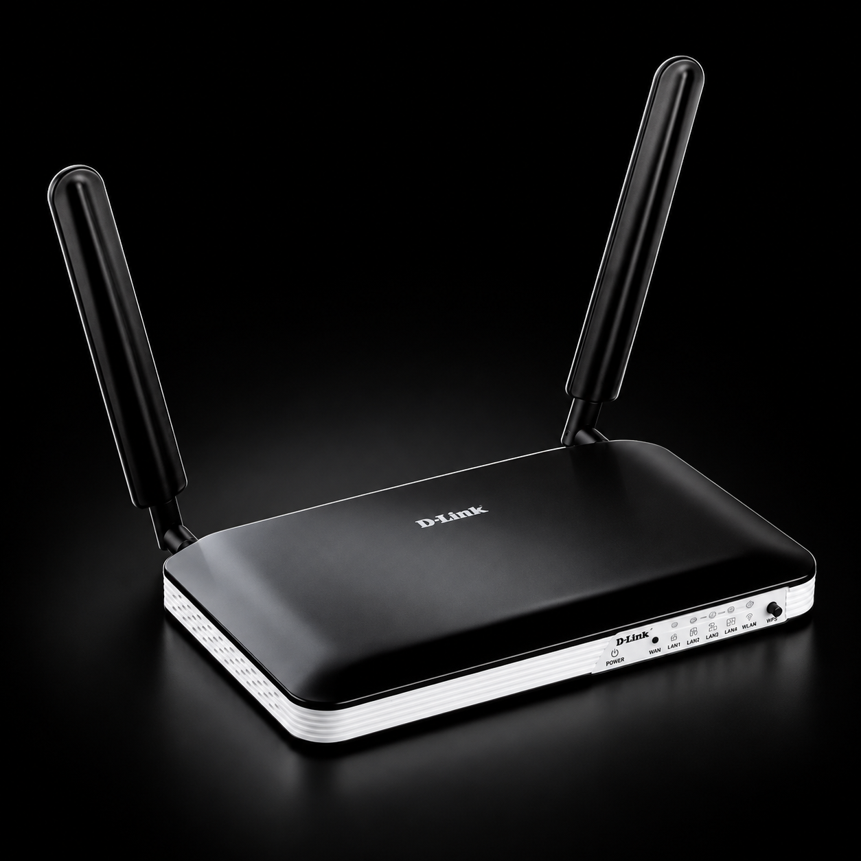 D-Link DWR-921 N300 Wi-Fi LTE Router, 100Base-TX WAN, 4x100Base-TX LAN, 2x3dBi detachable LTE antennas, 2x3dBi internal Wi-Fi antennas, SIM slot