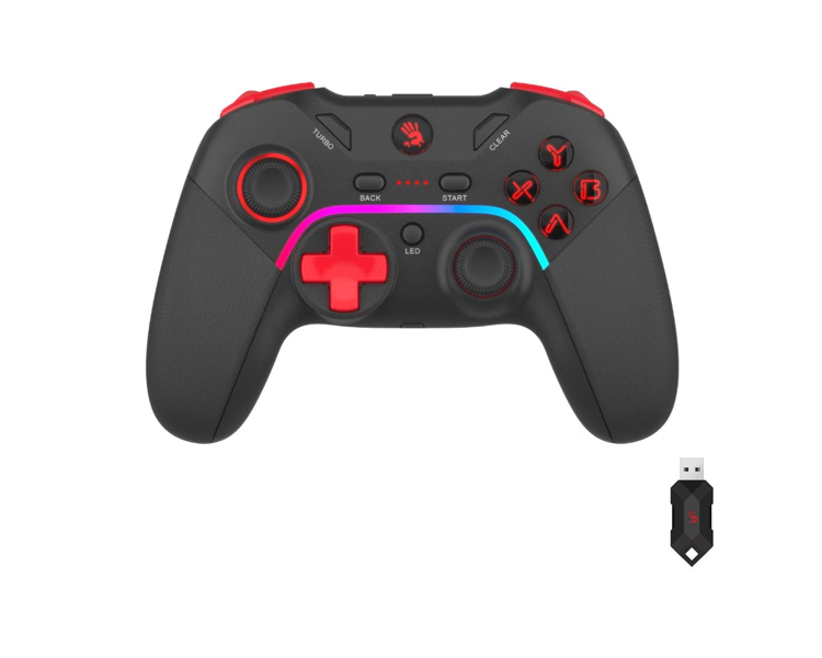 კონტროლერი A4Tech Bloody GPW70 2.4G Wireless RGB Gaming Controller