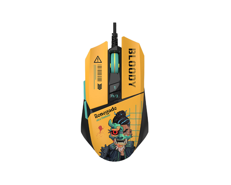 მაუსი: A4tech Bloody W63 MAX RGB Gaming Mouse Renegade Sunset