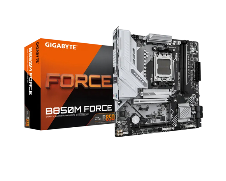 დედა დაფა: GIGABYTE B850M FORCE 2DDR5 AM5