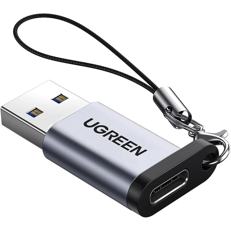 გადამყვანი UGREEN USB-A 3.0 to USB-C Adapter Gray/50533