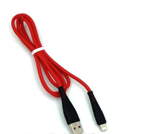 Cable DENMEN D19L soft silicone Red/872347