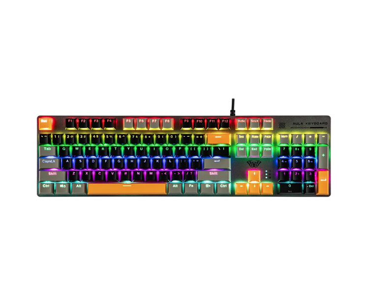 კლავიატურა მექანიკური AULA S500 Zoned RGB Wired