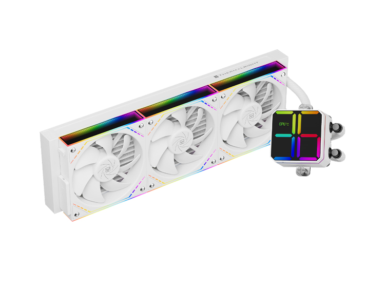 THERMALRIGHT Magic Qube 360 ARGB WHITE — უნივერსალური CPU ქულერი