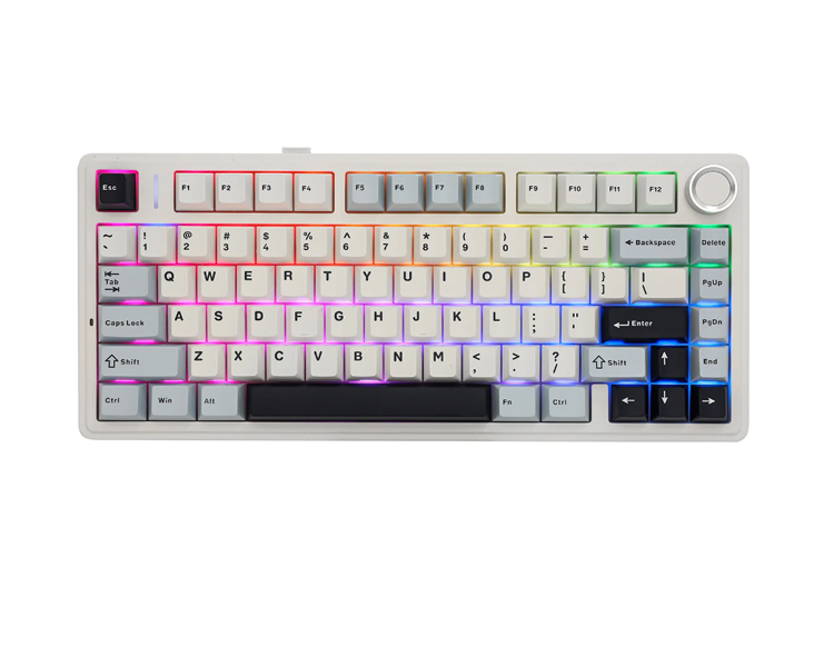 კლავიატურა: AULA F75 Gasket Wireless Mechanical Keyboard