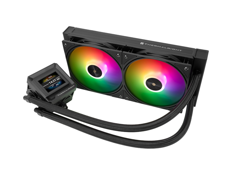 THERMALRIGHT Frozen Warframe 240 SE ARGB BLACK — უნივერსალური CPU ქულერი