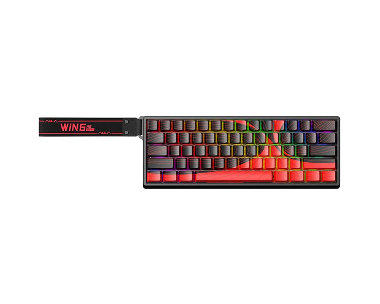 კლავიატურა AULA WIN60 MAX RGB Black/Red