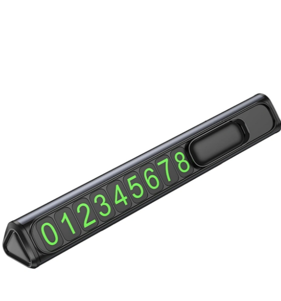 Car Accessories BOROFONE FC3 alluminum alloy parking sign