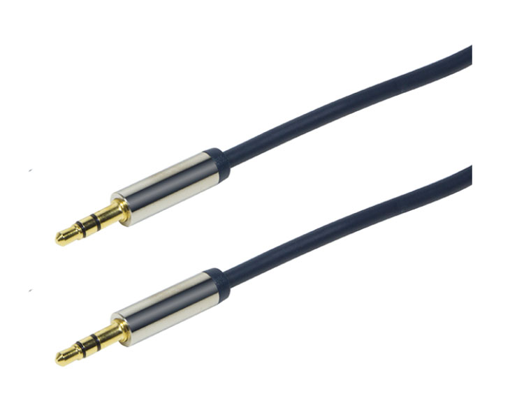 Logilink CA10150 აუდიო კაბელი 3.5 mm — 3.5 mm, ლურჯი, 1.5 მ