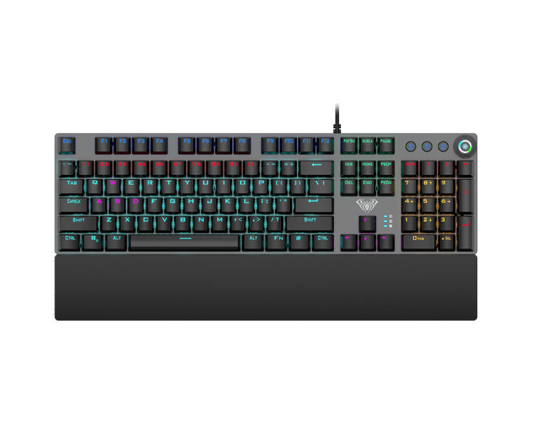 კლავიატურა: AULA F2058 LED Wired Mechanical Gaming Keyboard (Blue switch)