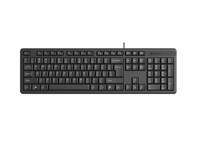 კლავიატურა: A4tech KR-3 ComfortKey FN Wired Keyboard Black