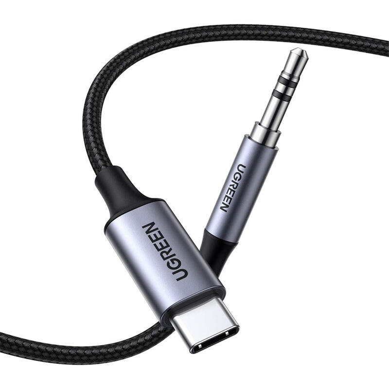 ადაპტერი UGREEN USB-to 3.5mm Male Audio Cable with Chip 1m/20192