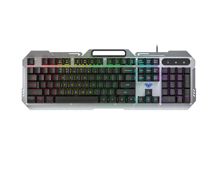 კლავიატურა: AULA F2023 Wired USB Membrane Gaming Keyboard Black