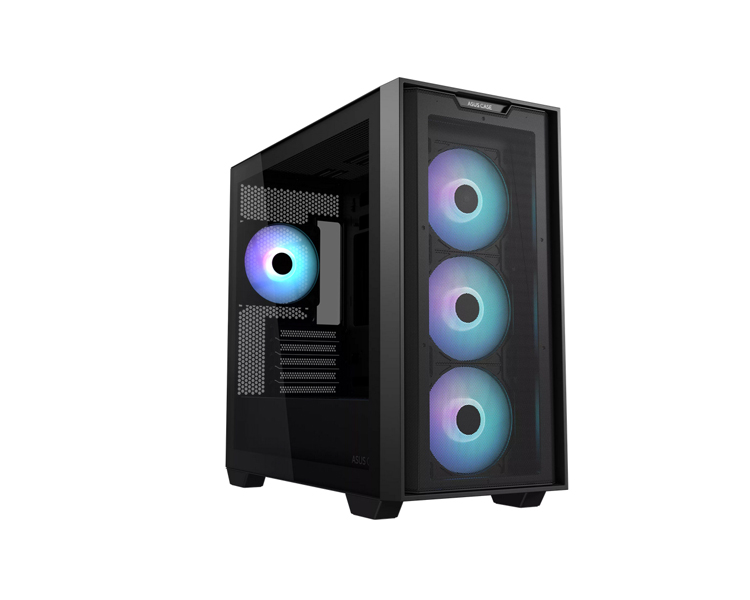 ASUS A21 Plus  თაუერი ქეისი — 4x120mm ARGB ქულერები