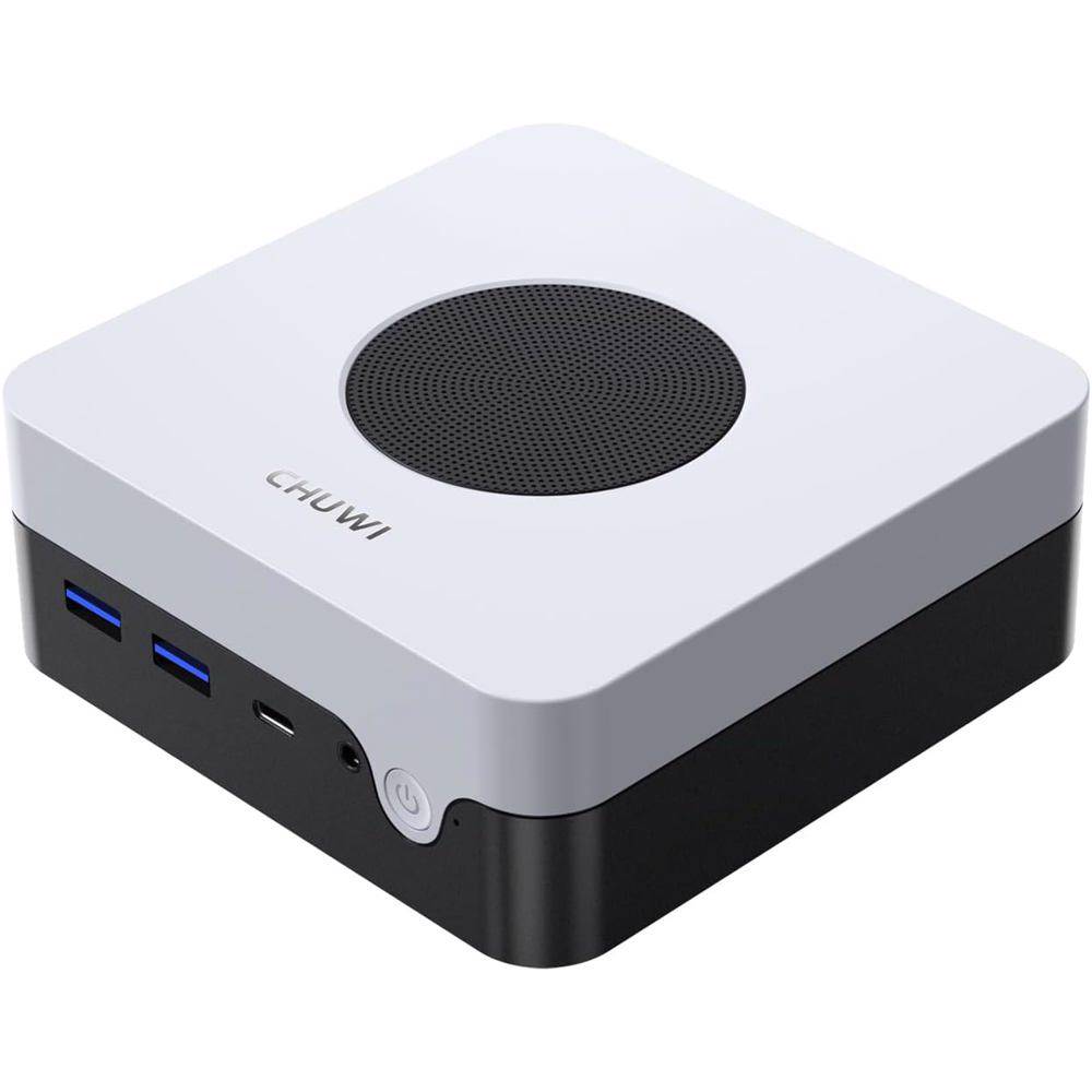 Mini PC Chuwi LarKBox X, i3-1220P, 8GB, 256GB SSD, Integrated, W11H, Black/White