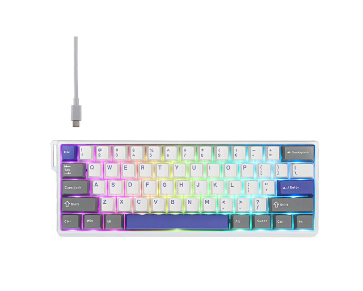 კლავიატურა: AULA WIN60 HE MAX Edition RGB Wired Gaming Keyboard