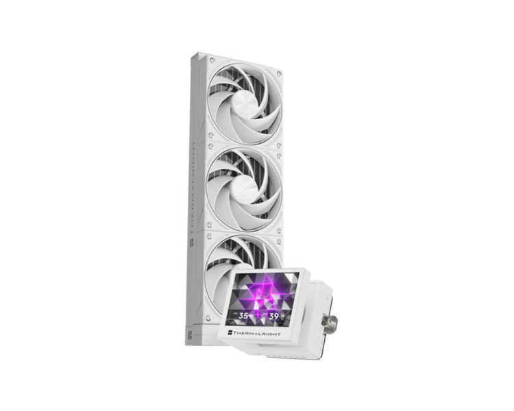 THERMALRIGHT Stream Vision 360 WHITE — უნივერსალური CPU ქულერი